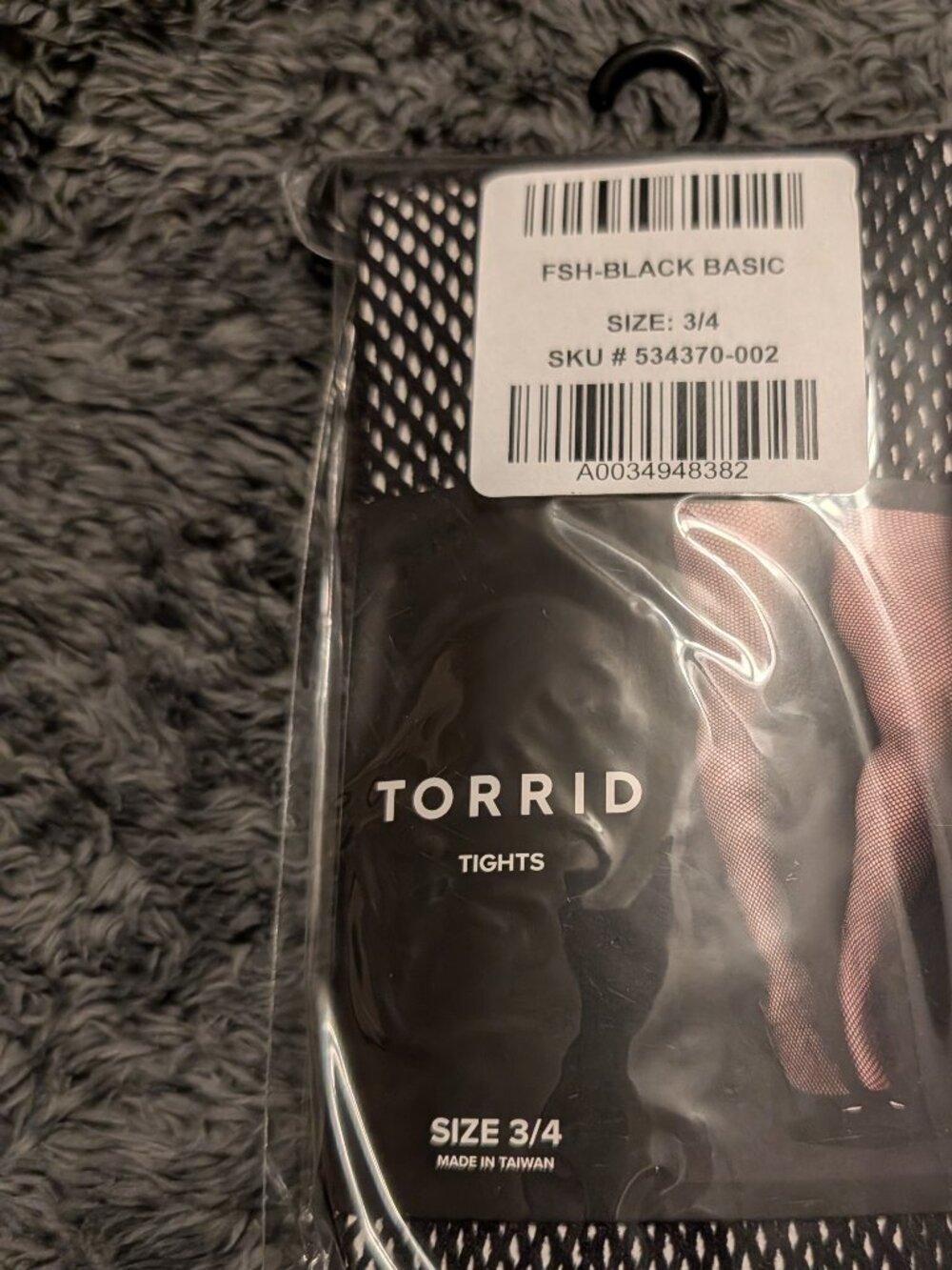 Torrid Fishnet Tights ~ 3/4 NWT